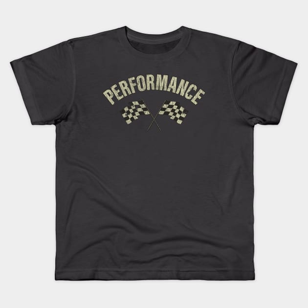 Racing Performance 1975 Kids T-Shirt by JCD666